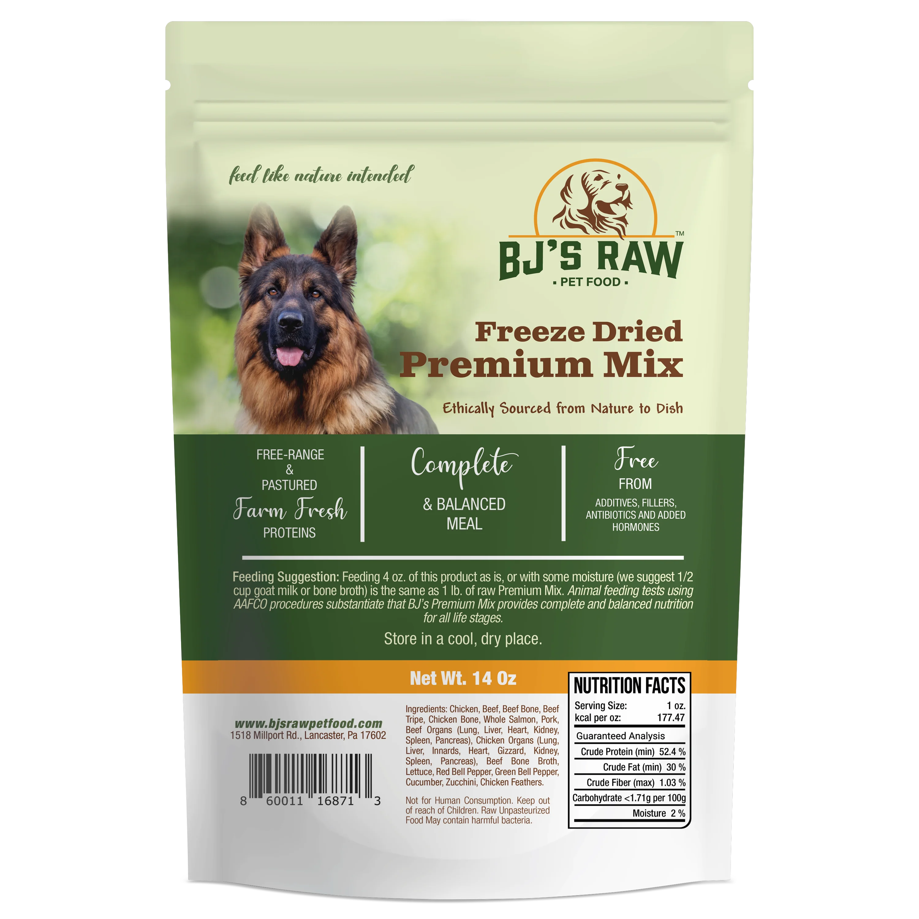 Freeze Dried Premium Mix
